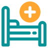 hospital bed icon